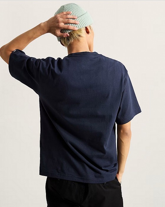 Triko VANS LEFT CHEST II LOOSE SS PARISIAN NIGHT