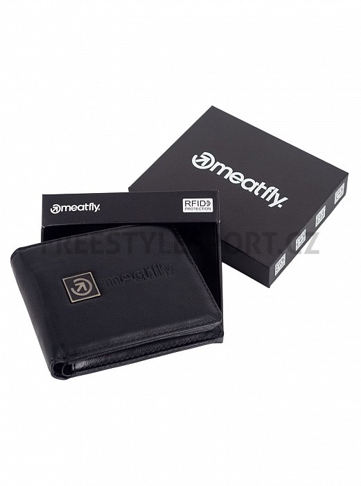 Peněženka MEATFLY DARIN WALLET BLACK