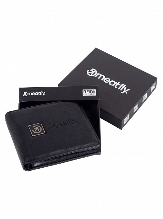 Peněženka MEATFLY DARIN WALLET BLACK