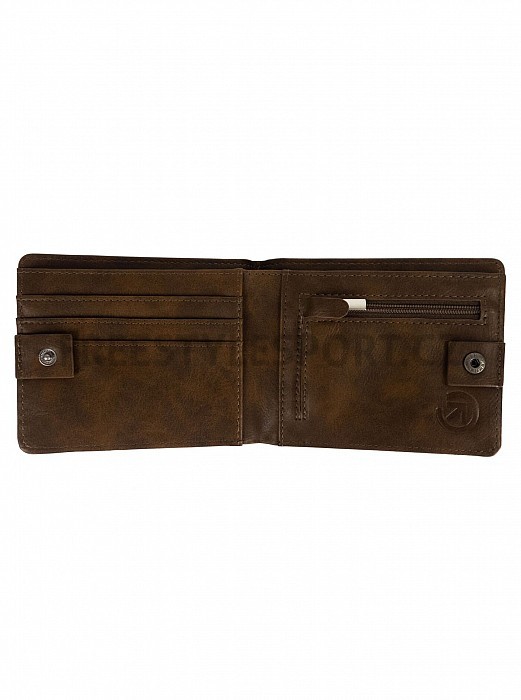 Peněženka MEATFLY MARVE WALLET BROWN