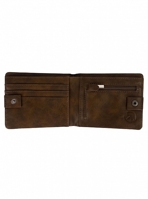 Peněženka MEATFLY MARVE WALLET BROWN