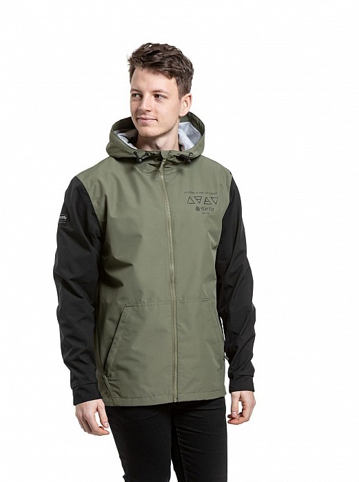 Pánská bunda MEATFLY FINN OLIVE/BLACK