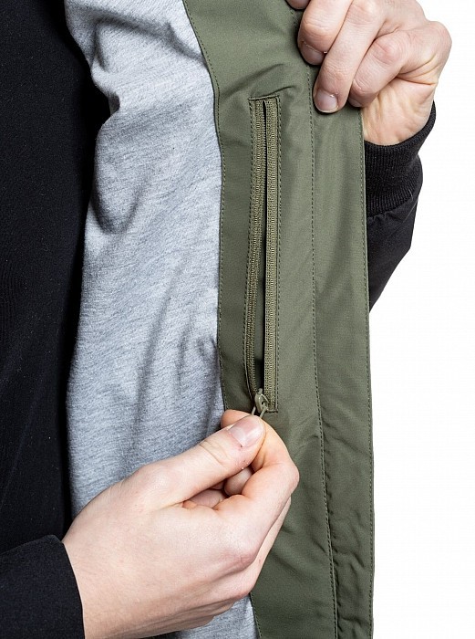 Pánská bunda MEATFLY FINN OLIVE/BLACK